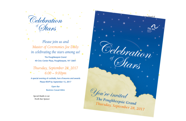 photo of celebration of stars invitation