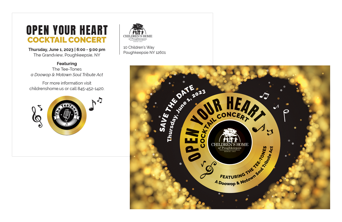 Open Your Heart Cocktail Concert Save the Date