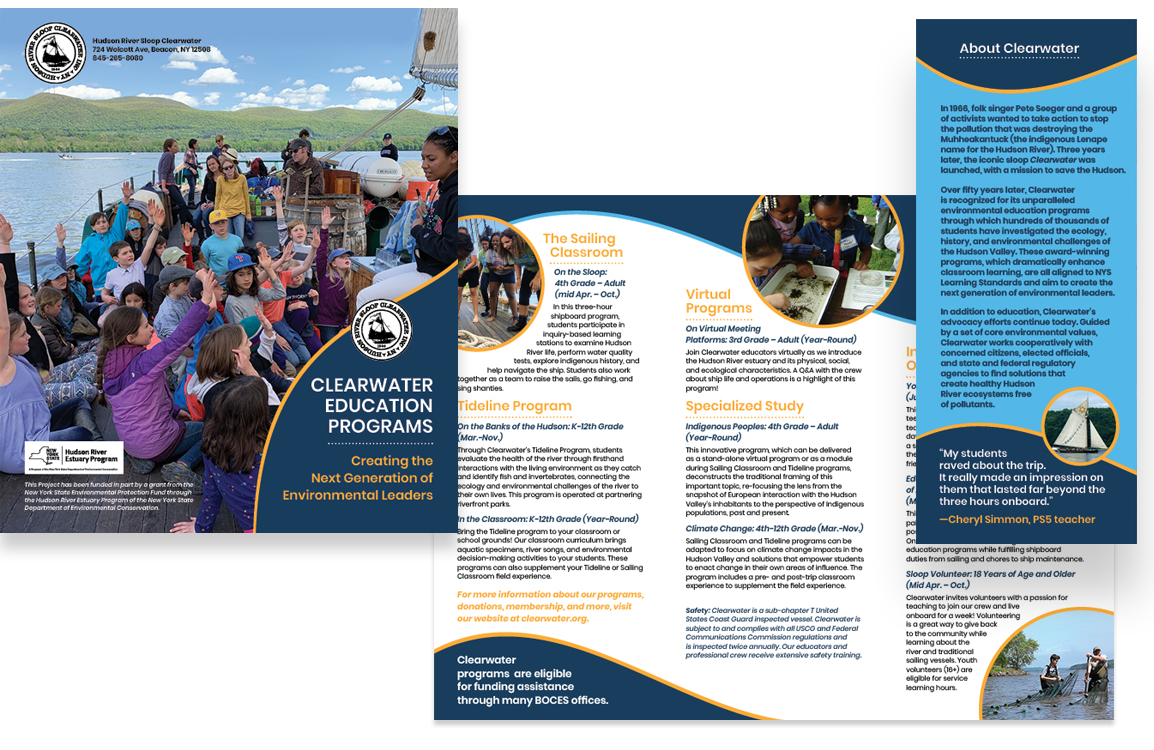 clearwater education program brochure