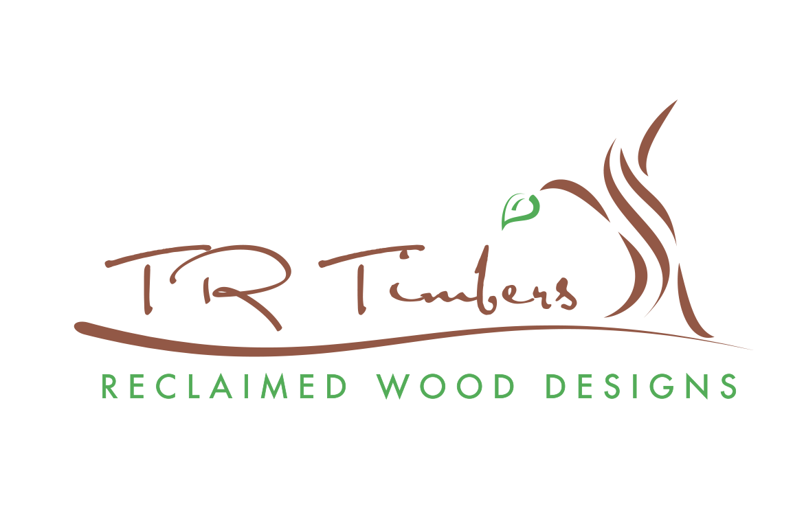 image of logo design for T R Timbers Reclaimed Wood Designs