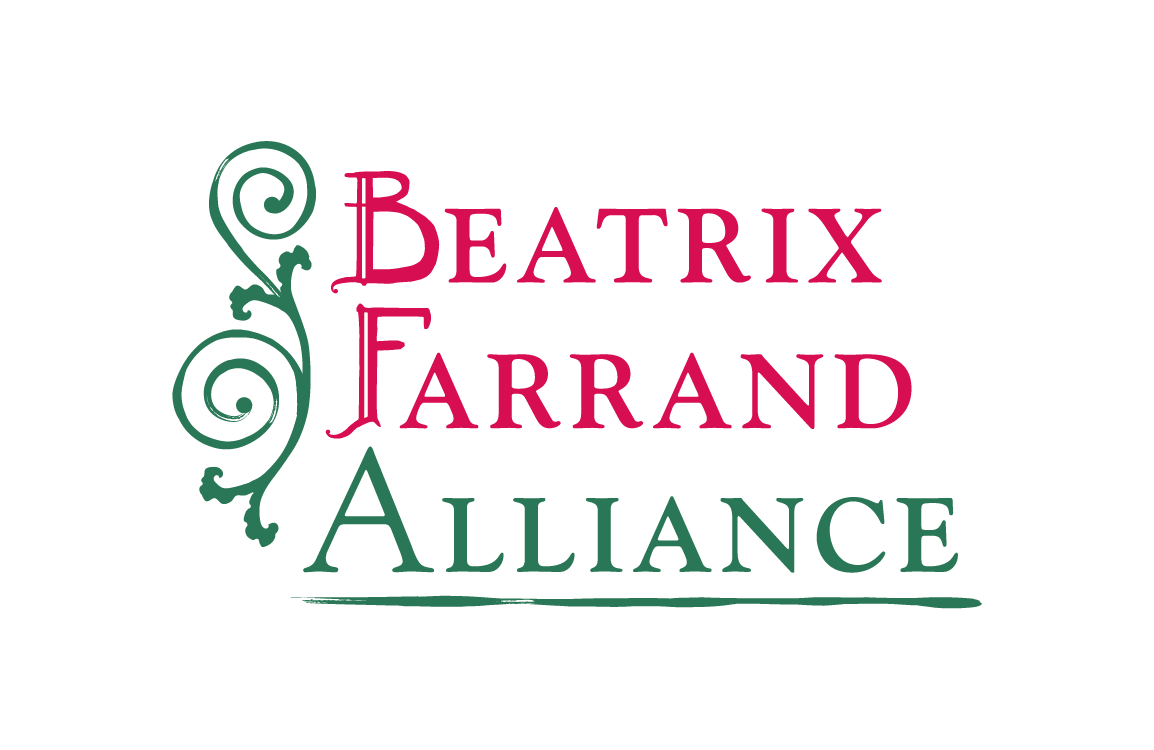 image of logo design for Beatrix Farrand Alliance