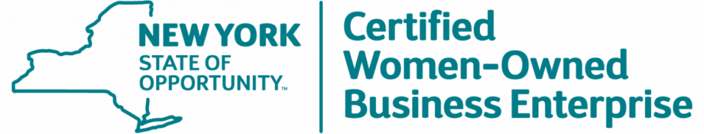 NYS Certified Women-Owned Business Enterprise logo