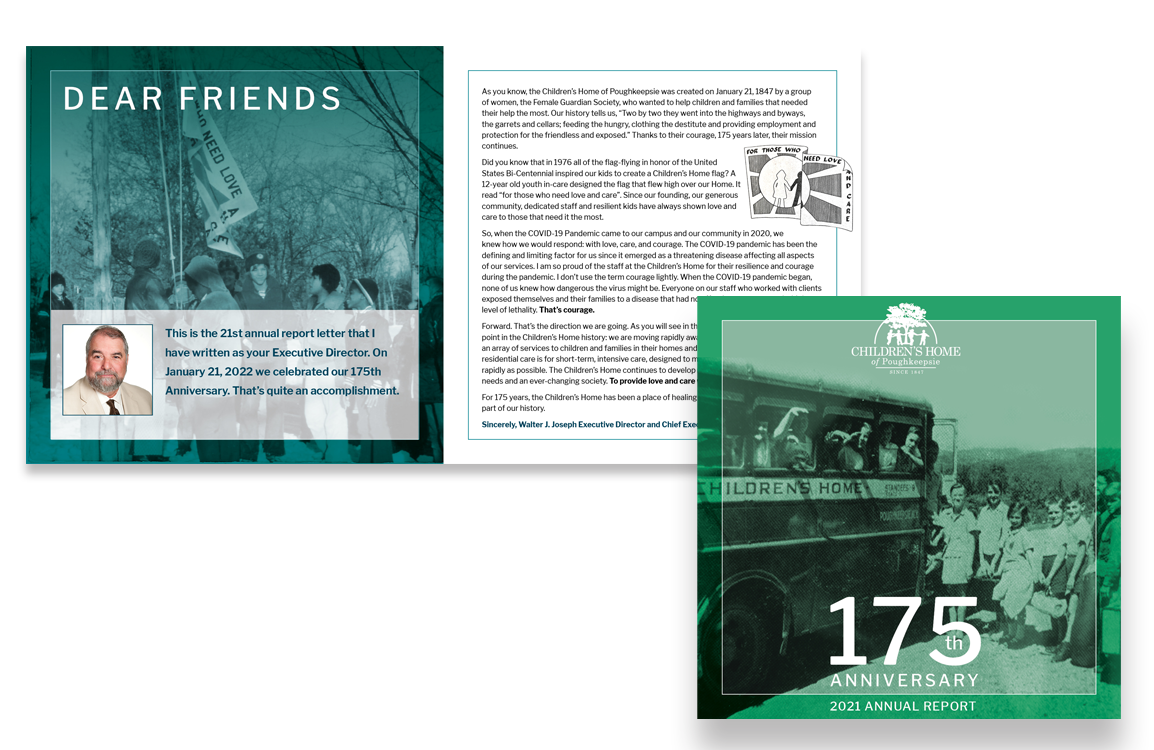 175th Anniversary Annual Report for the Children's Home
