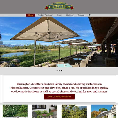 Barrington Outfitters home page