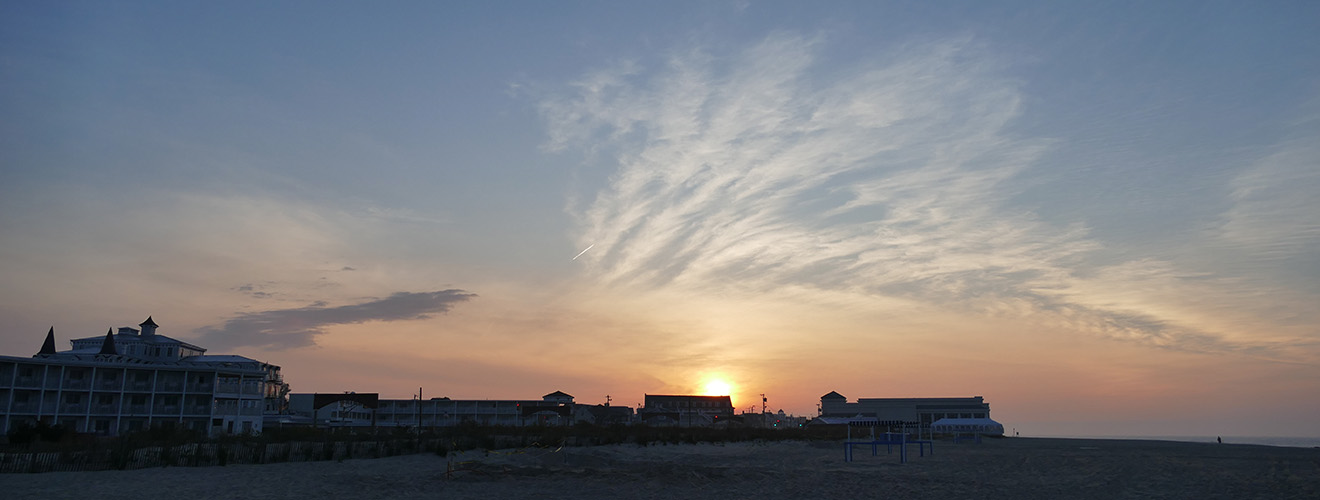 Sunrise in Cape May NJ