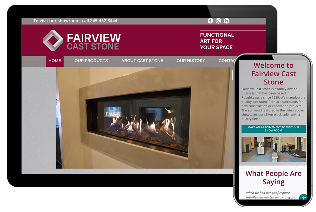 Fairview Cast Stone home page