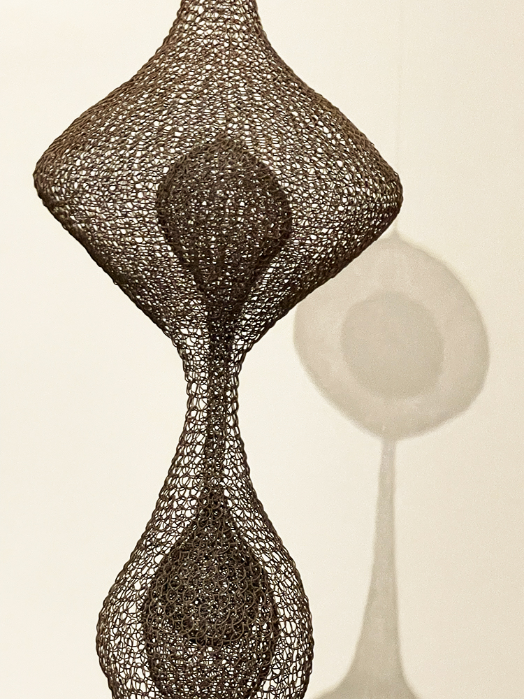 Asawa looped wire sculpture