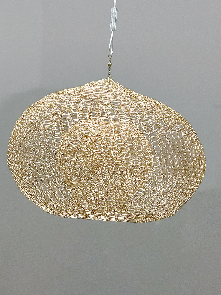 Asawa looped wire sculpture