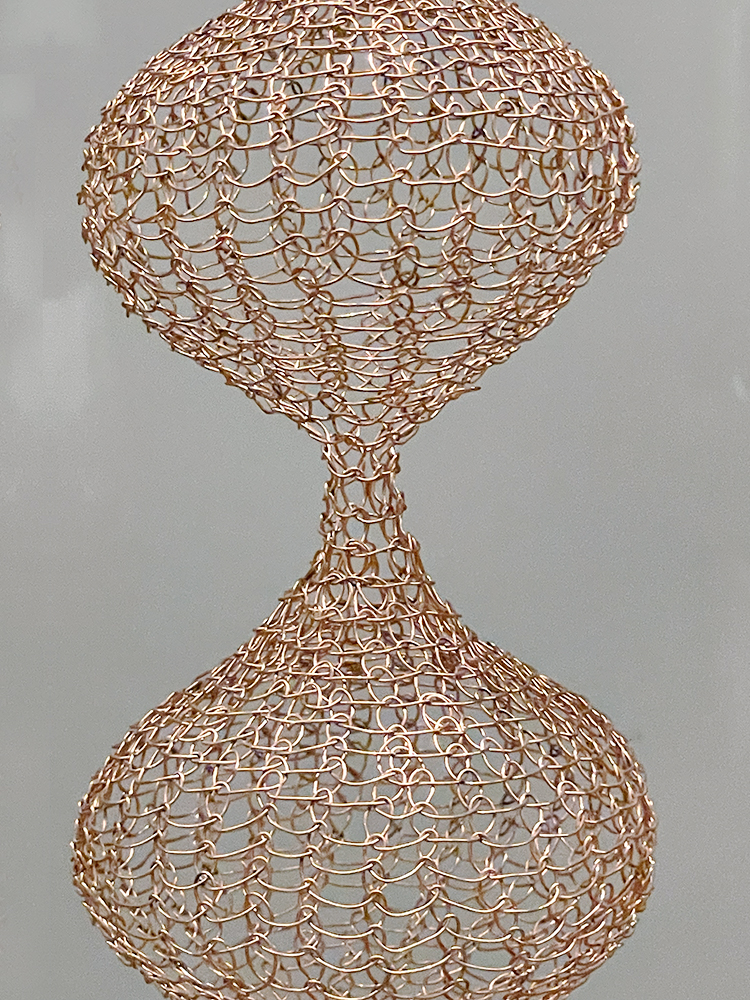 Asawa looped wire sculpture