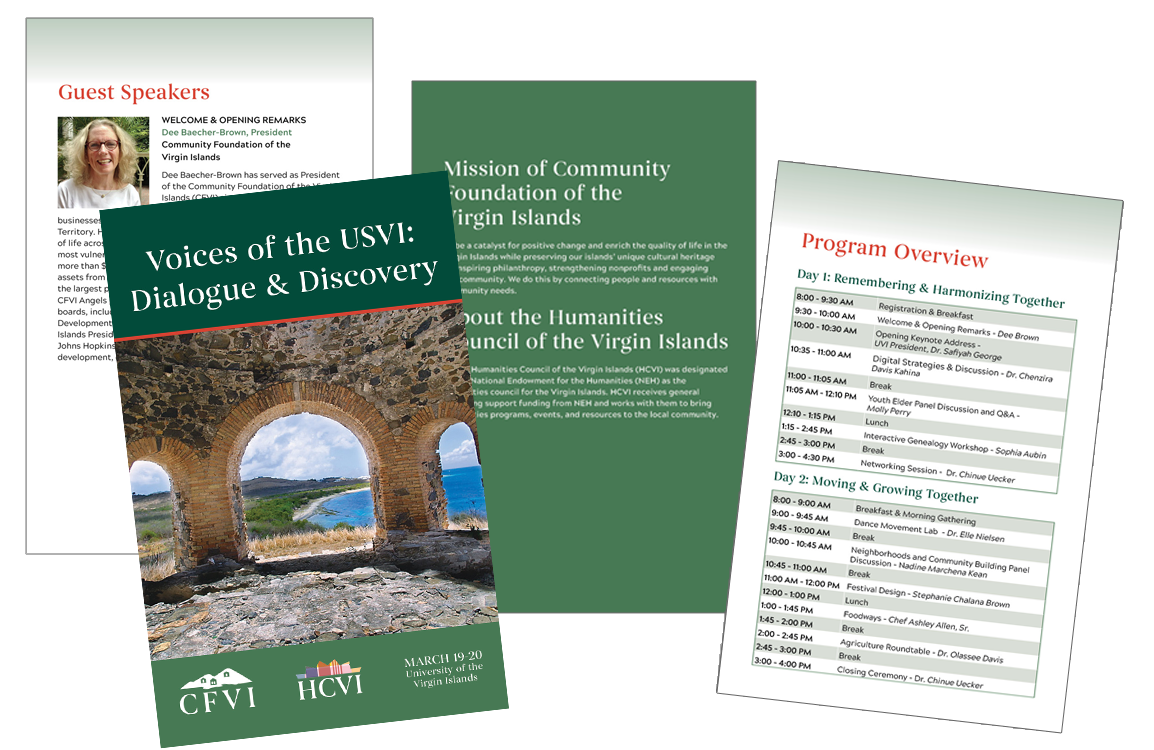 CFVI Humanities Conference Booklet