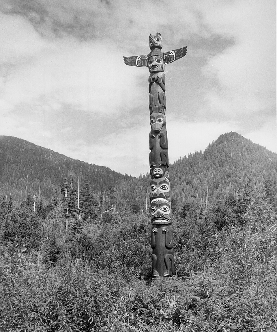 Raven Totem Pole, Saxman Park